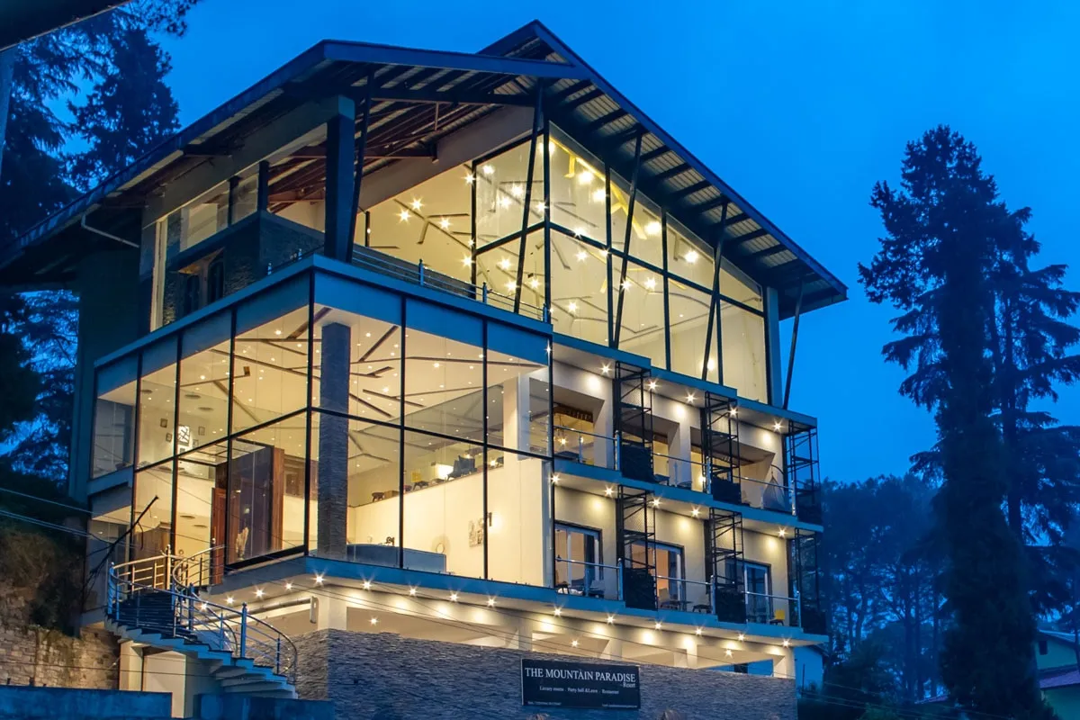 The Mountain Paradise Resort, Almora Facade