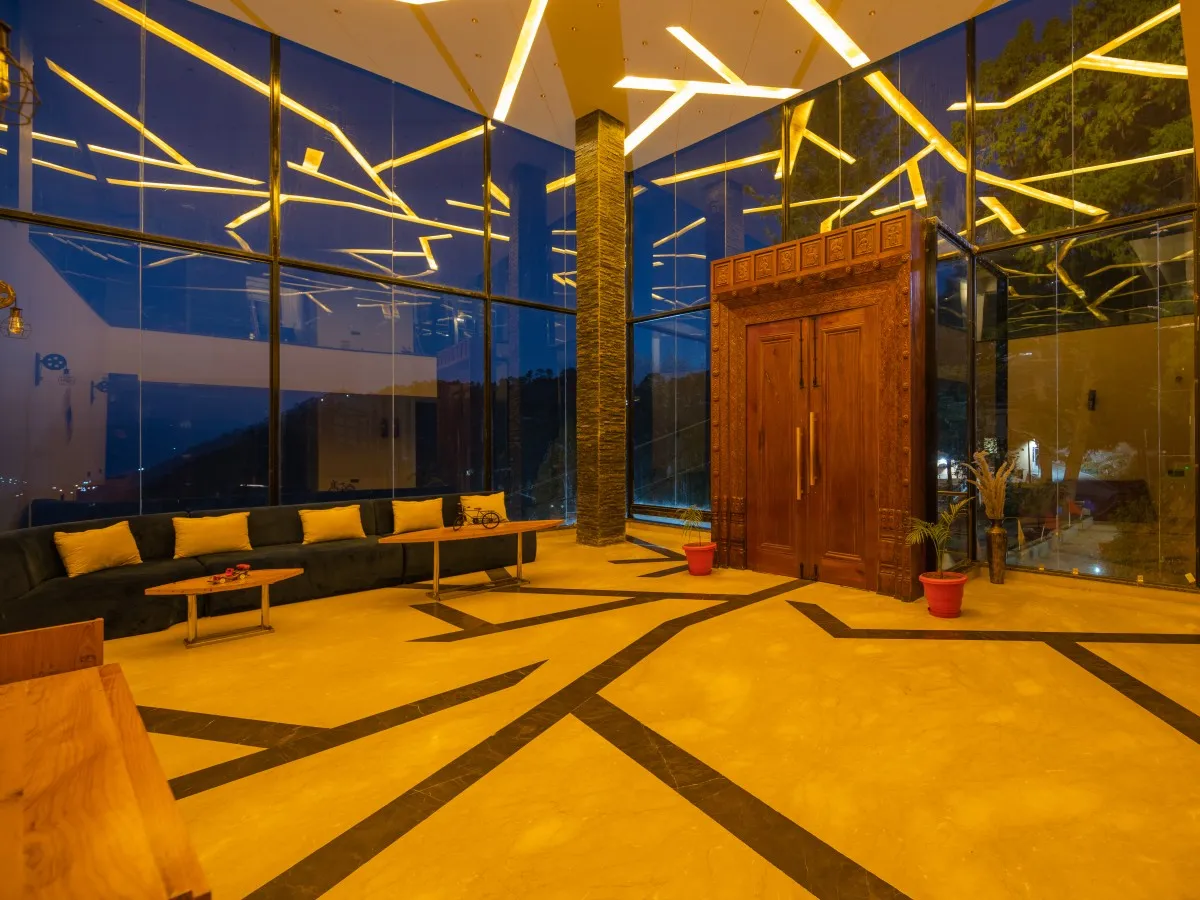 The Mountain Paradise Resort, Almora Reception
