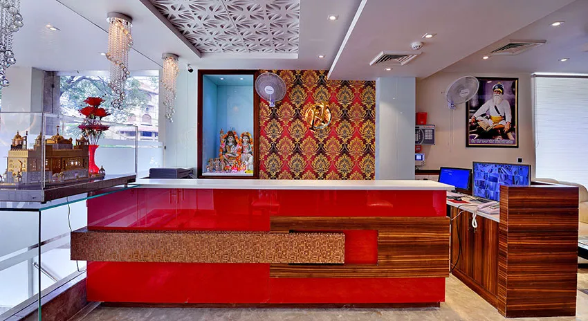 HOTEL GRAND HRIDEY Reception