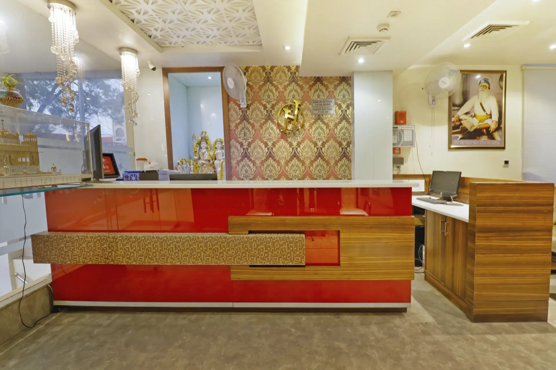 HOTEL GRAND HRIDEY Reception