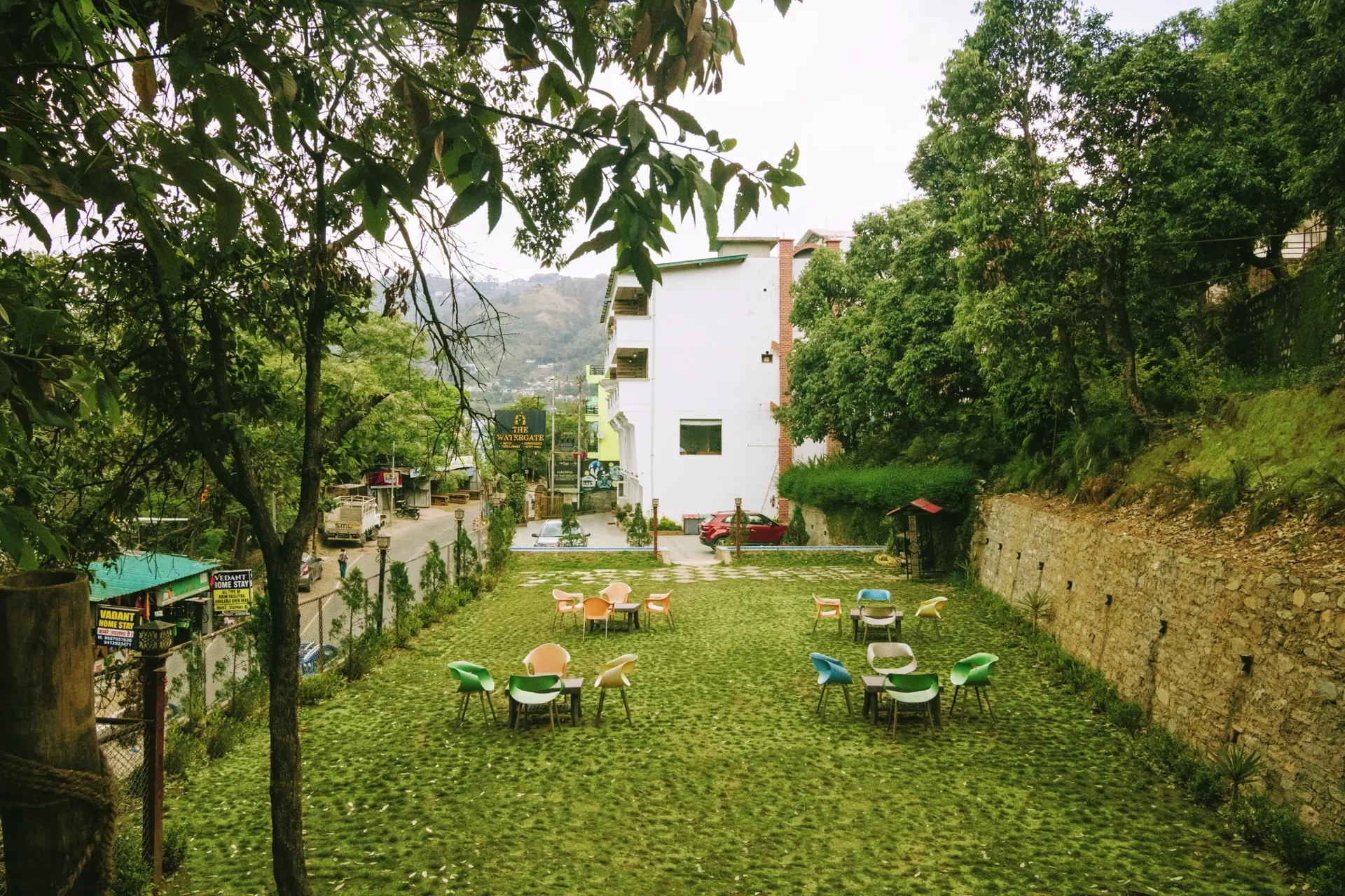 Aaroham The Watergate Hotel Bhimtal Garden