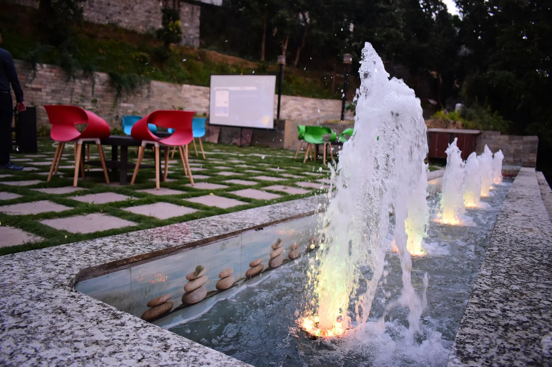 Aaroham The Watergate Hotel Bhimtal Garden