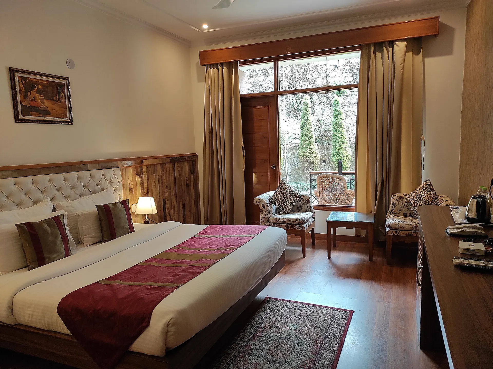 Aaroham The Watergate Hotel Bhimtal Room