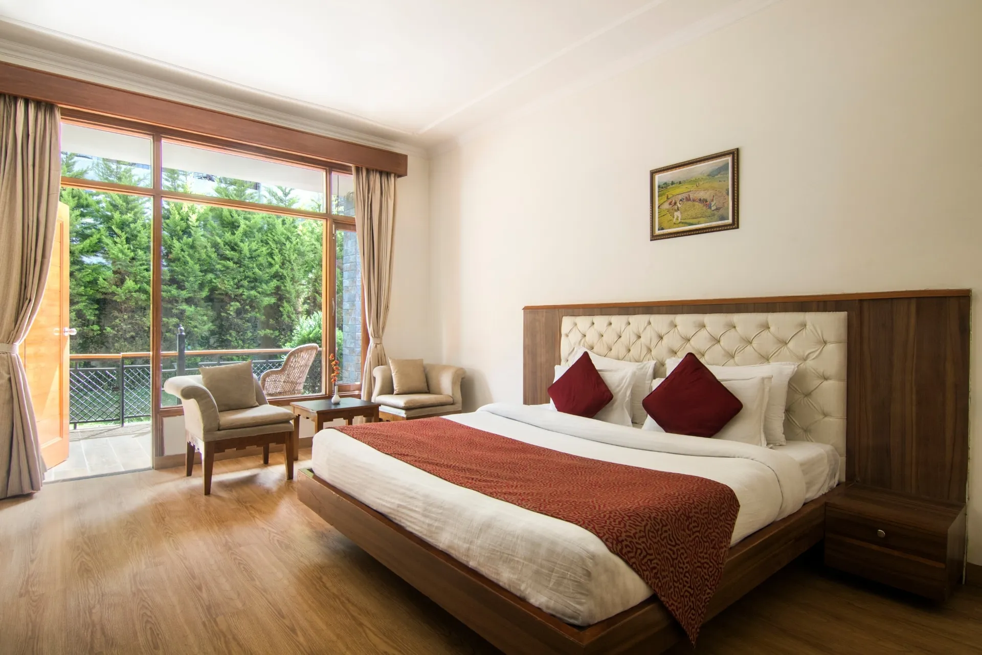 Aaroham The Watergate Hotel Bhimtal Room