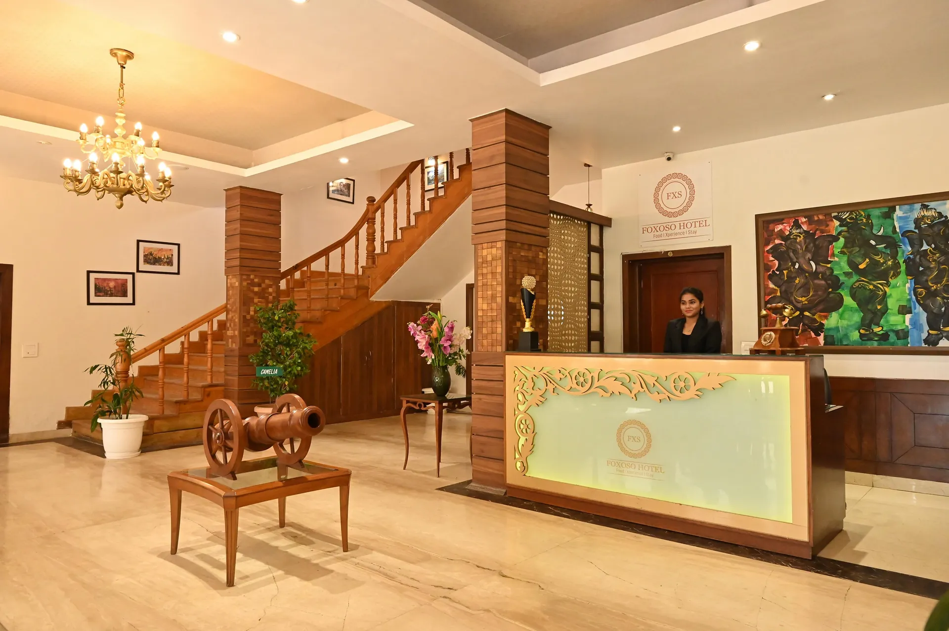 Foxoso Misty Oak Resort Nainital Reception