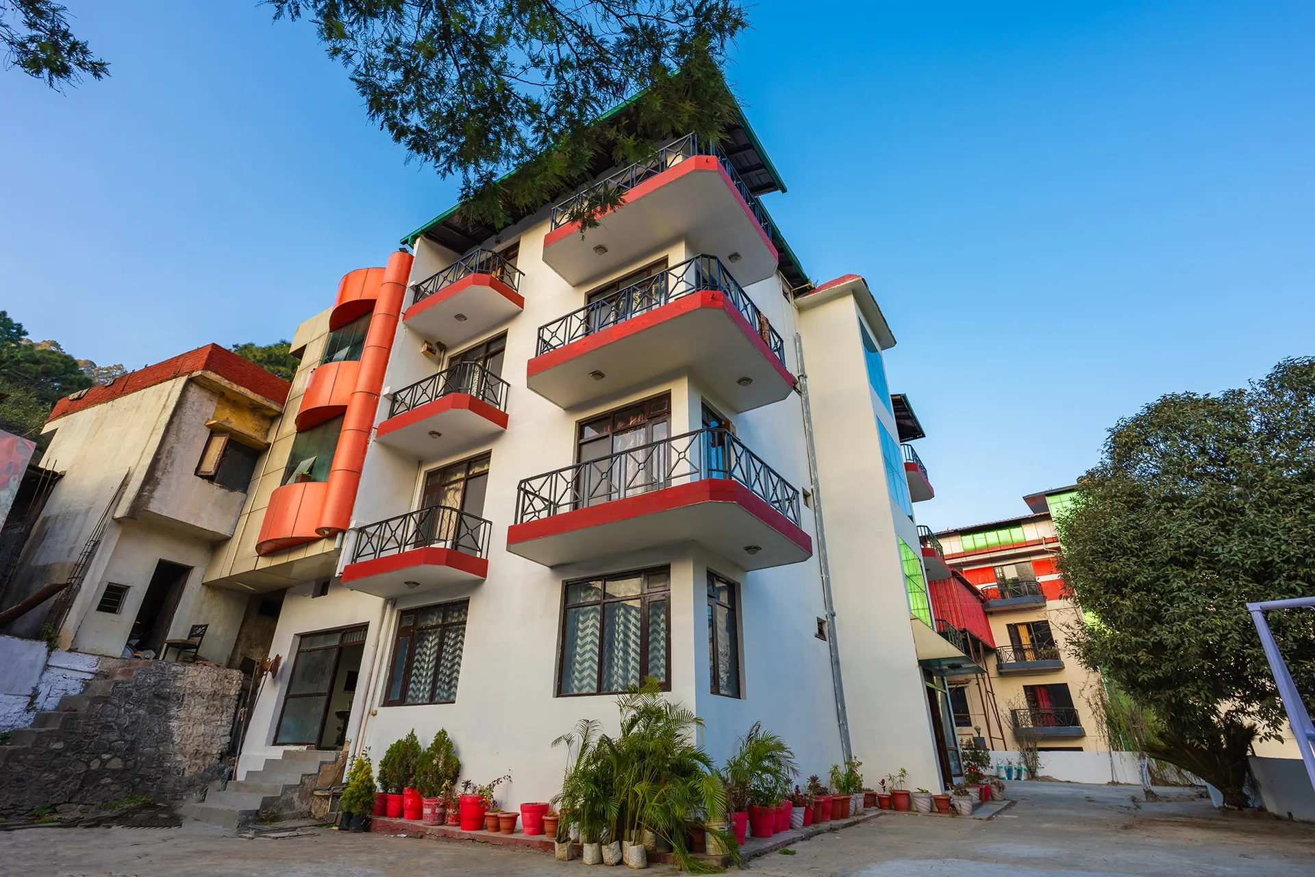 The Raikwal's Hotel & Restaurant Facade