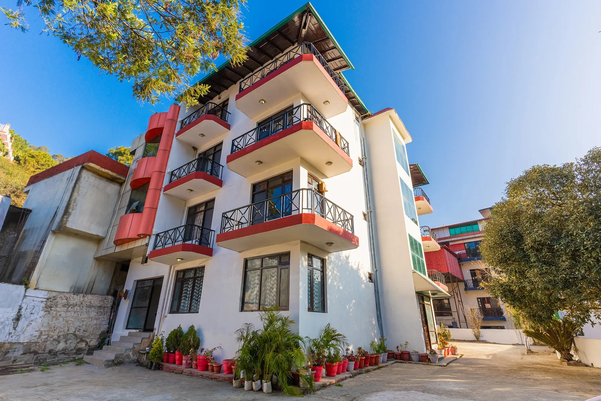 The Raikwal's Hotel & Restaurant Facade