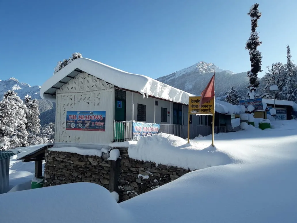 The Meadows Chopta Camp Stay Entrance