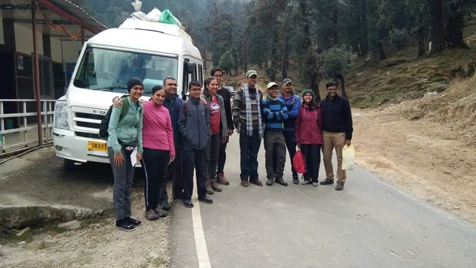 The Meadows Chopta Camp Stay Parking