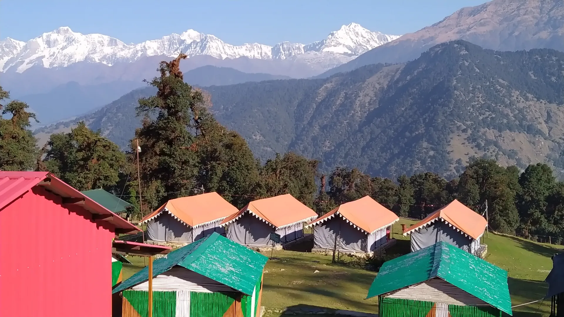 The Meadows Chopta Camp Stay Terrace