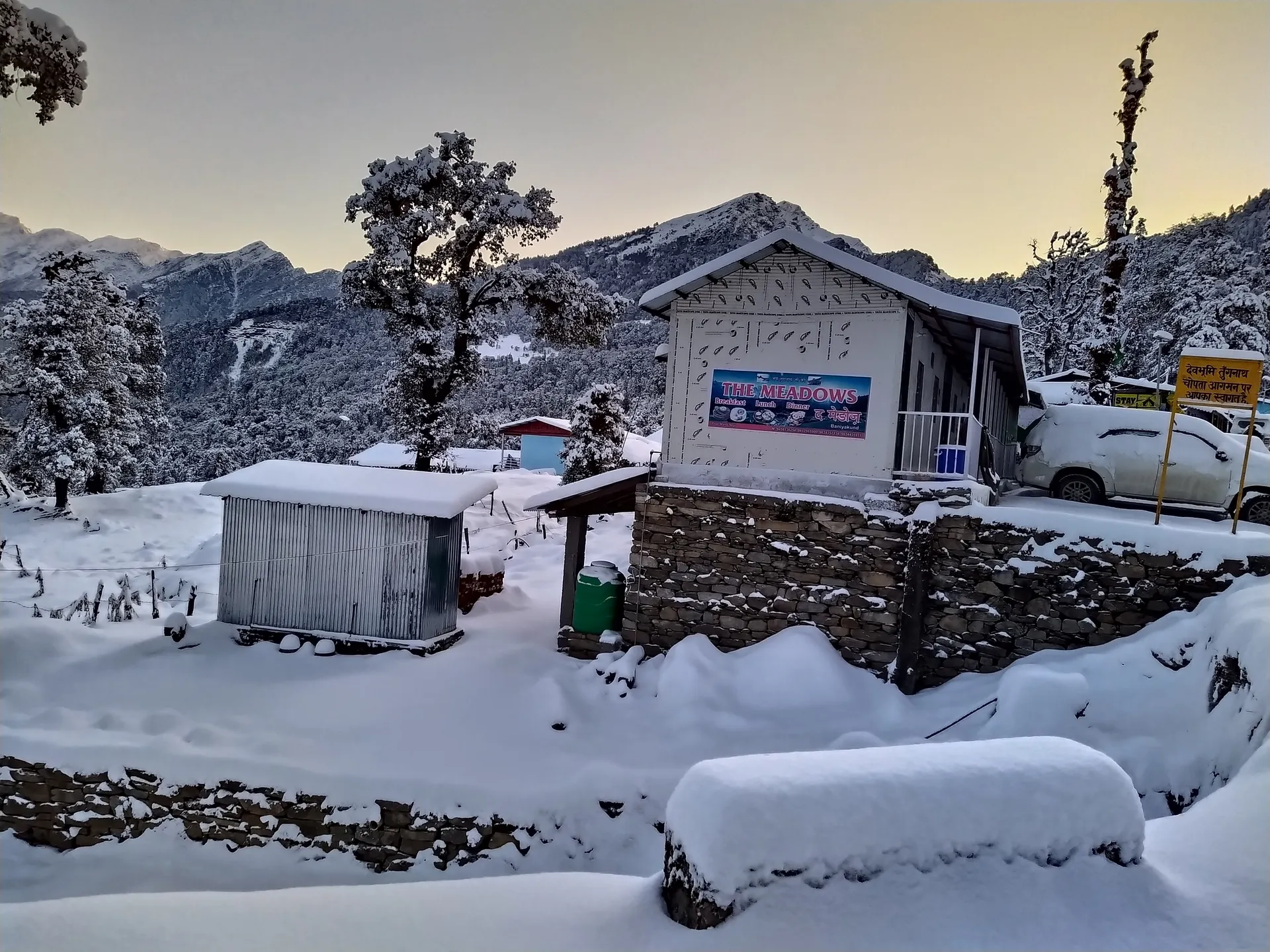 The Meadows Chopta Camp Stay Views