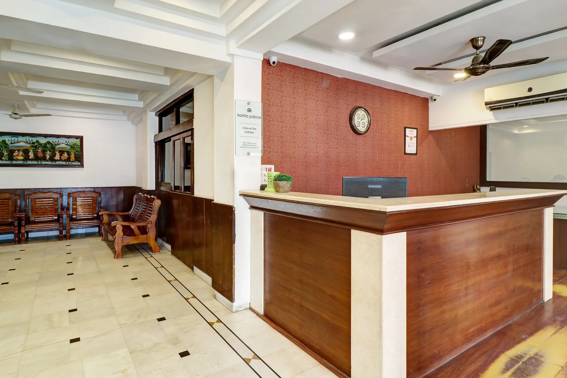 Hotel Kamla Palace Reception