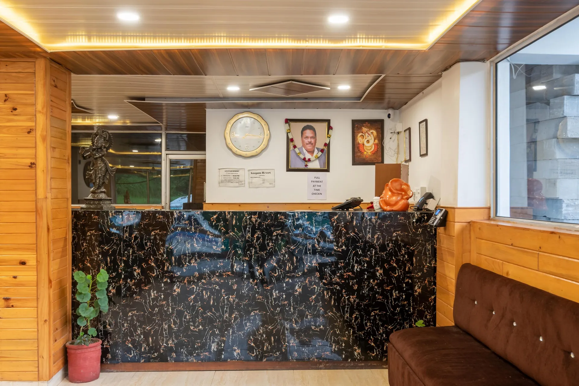 DLS Anupam Resort Reception