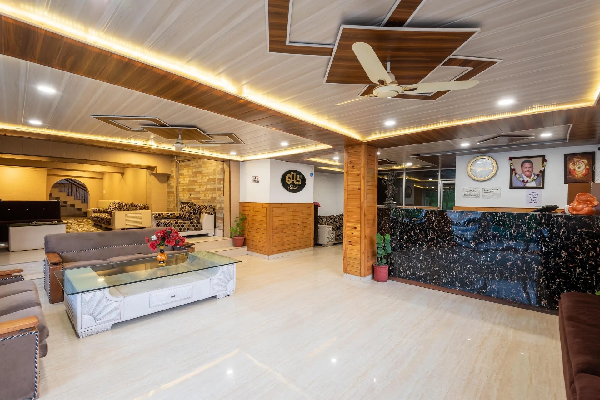 DLS Anupam Resort Reception