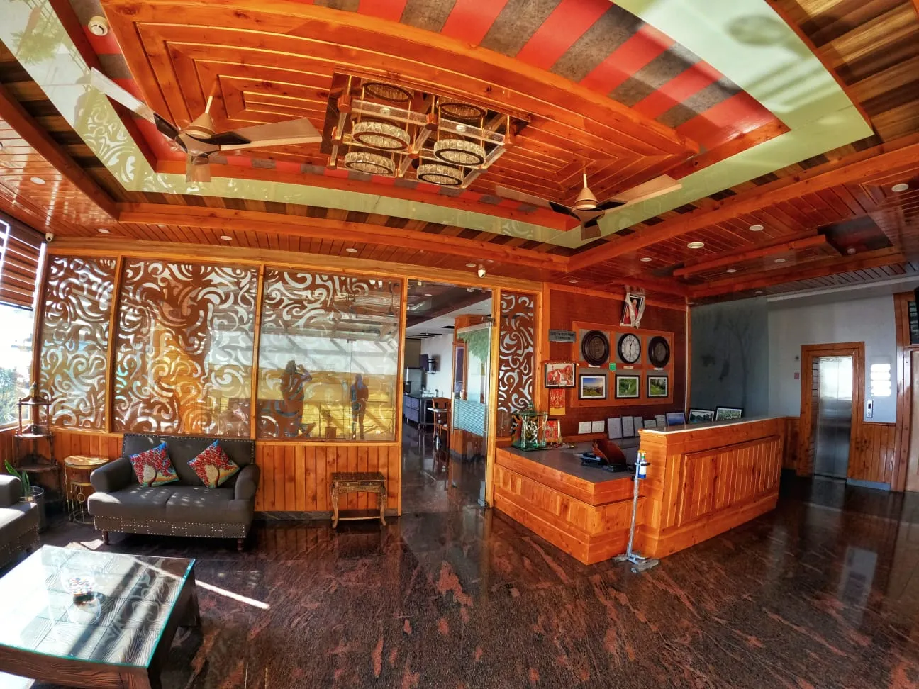 DLS Hotel Shiva Sanctuary and Spa Reception