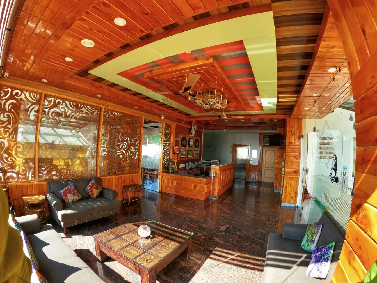 DLS Hotel Shiva Sanctuary and Spa Reception
