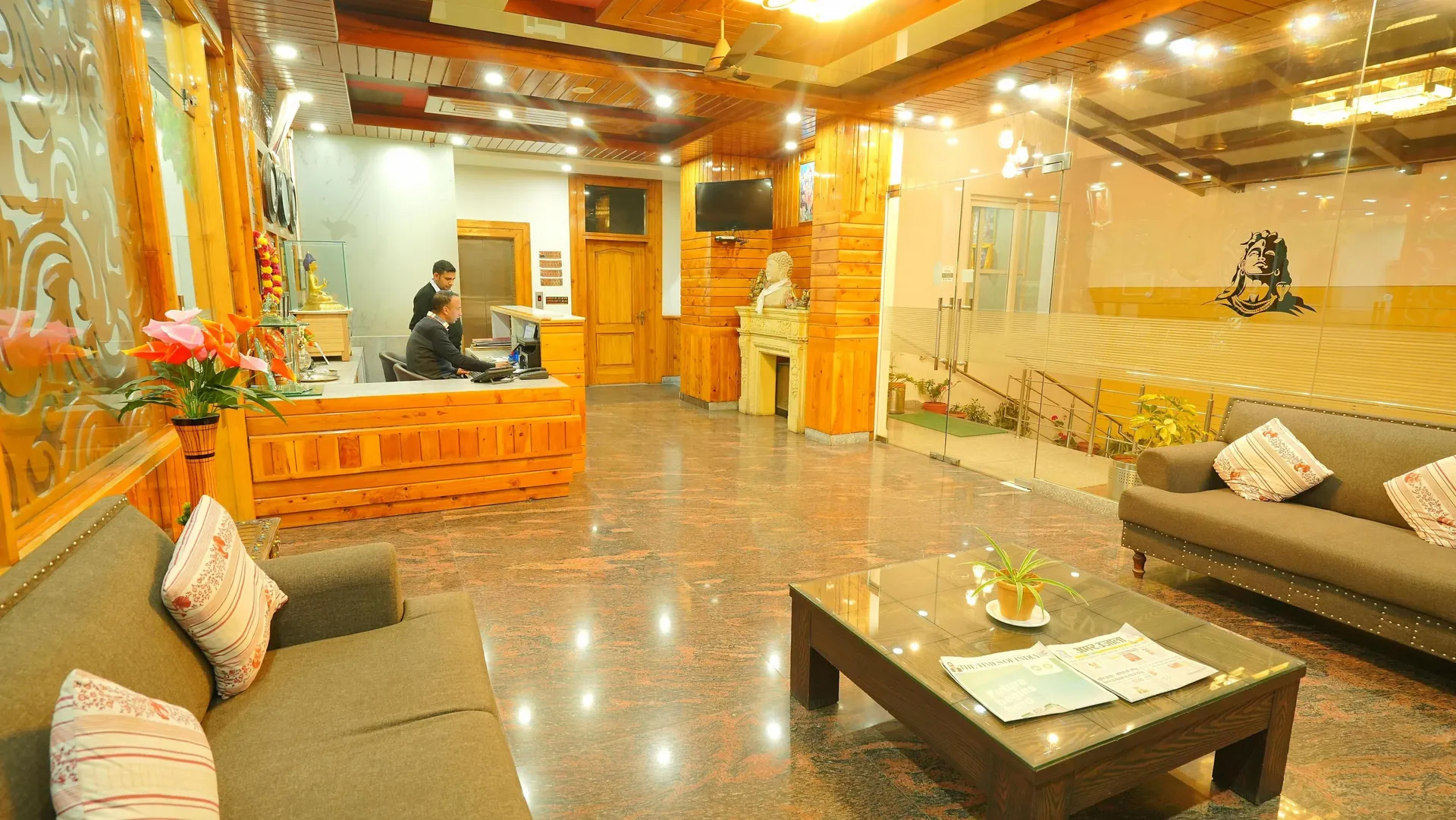 DLS Hotel Shiva Sanctuary and Spa Reception