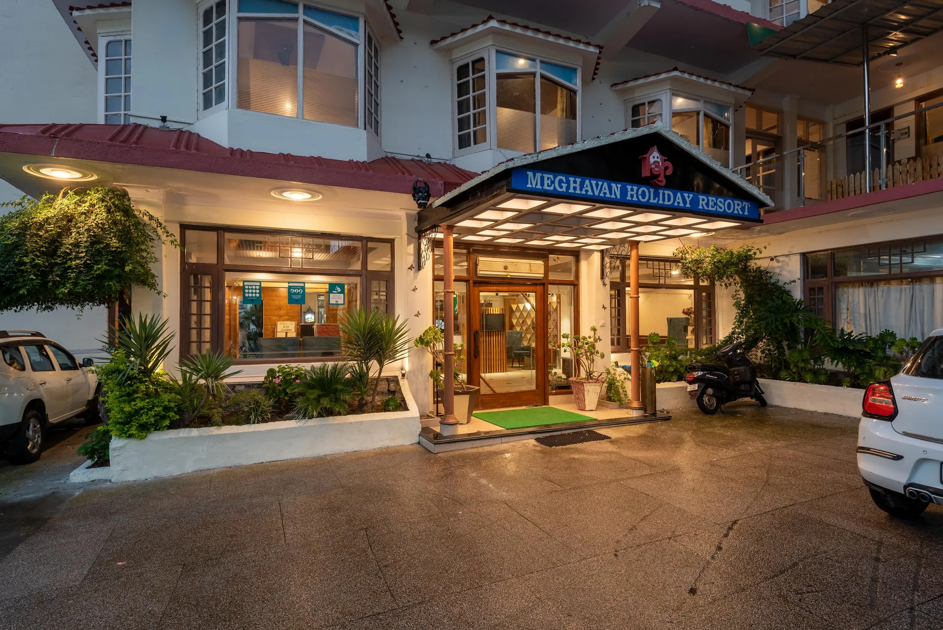 DLS Meghavan Resort Facade