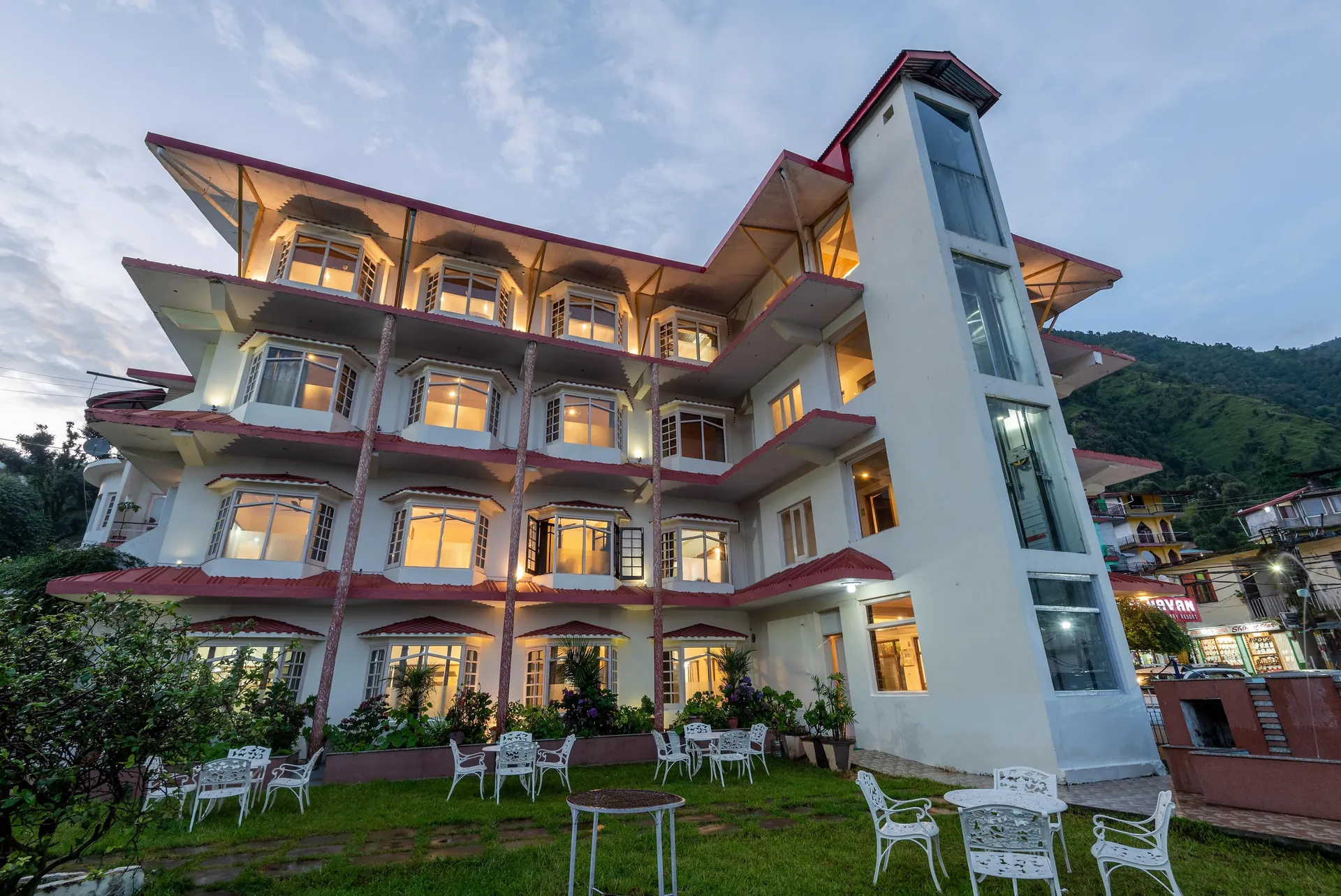 DLS Meghavan Resort Facade