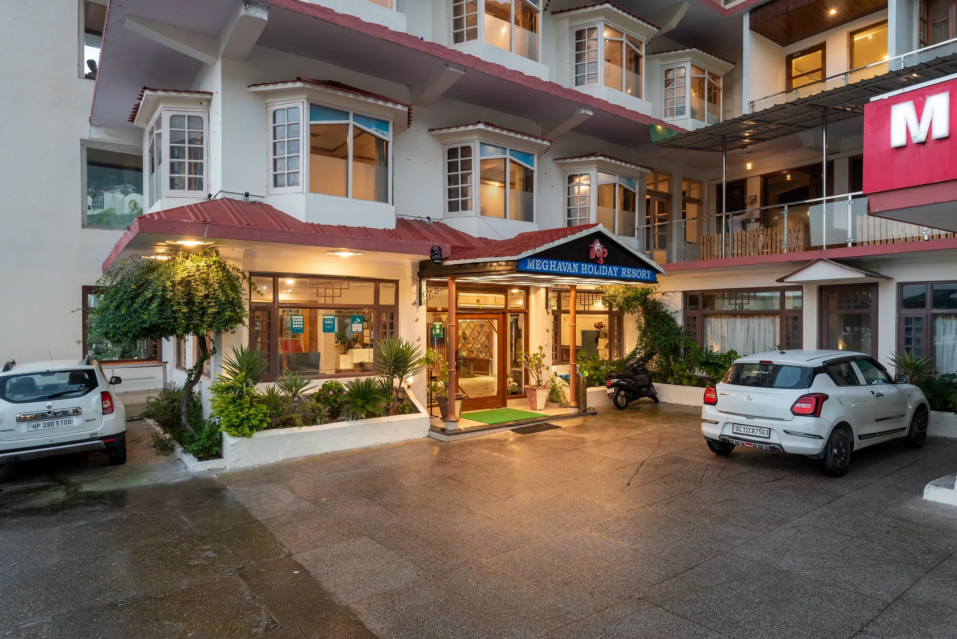 DLS Meghavan Resort Parking