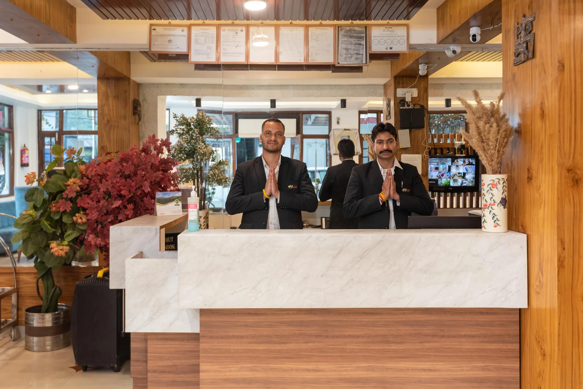 DLS Meghavan Resort Reception