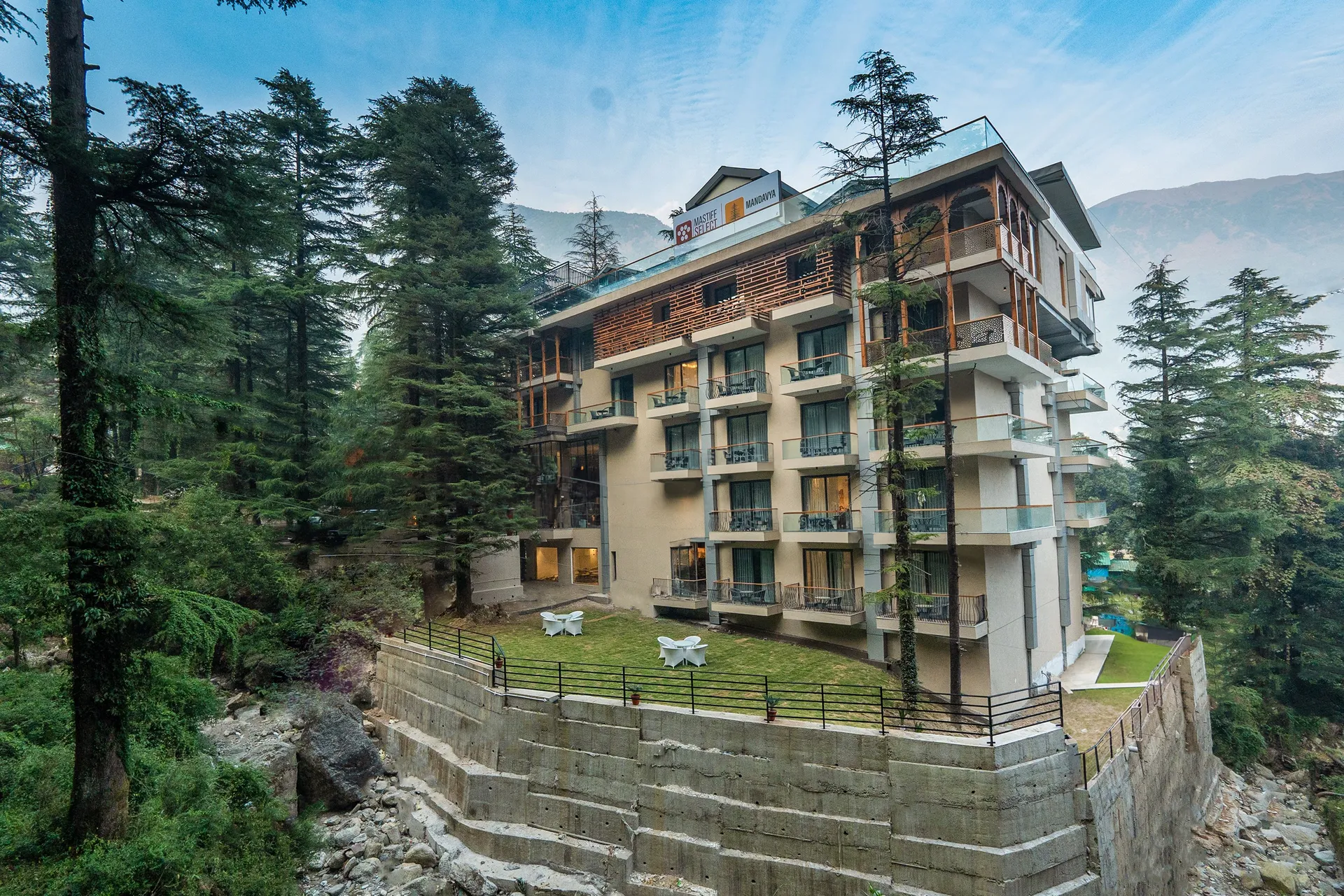 Mastiff Select Mandavya Dharamkot, McLeodganj Facade