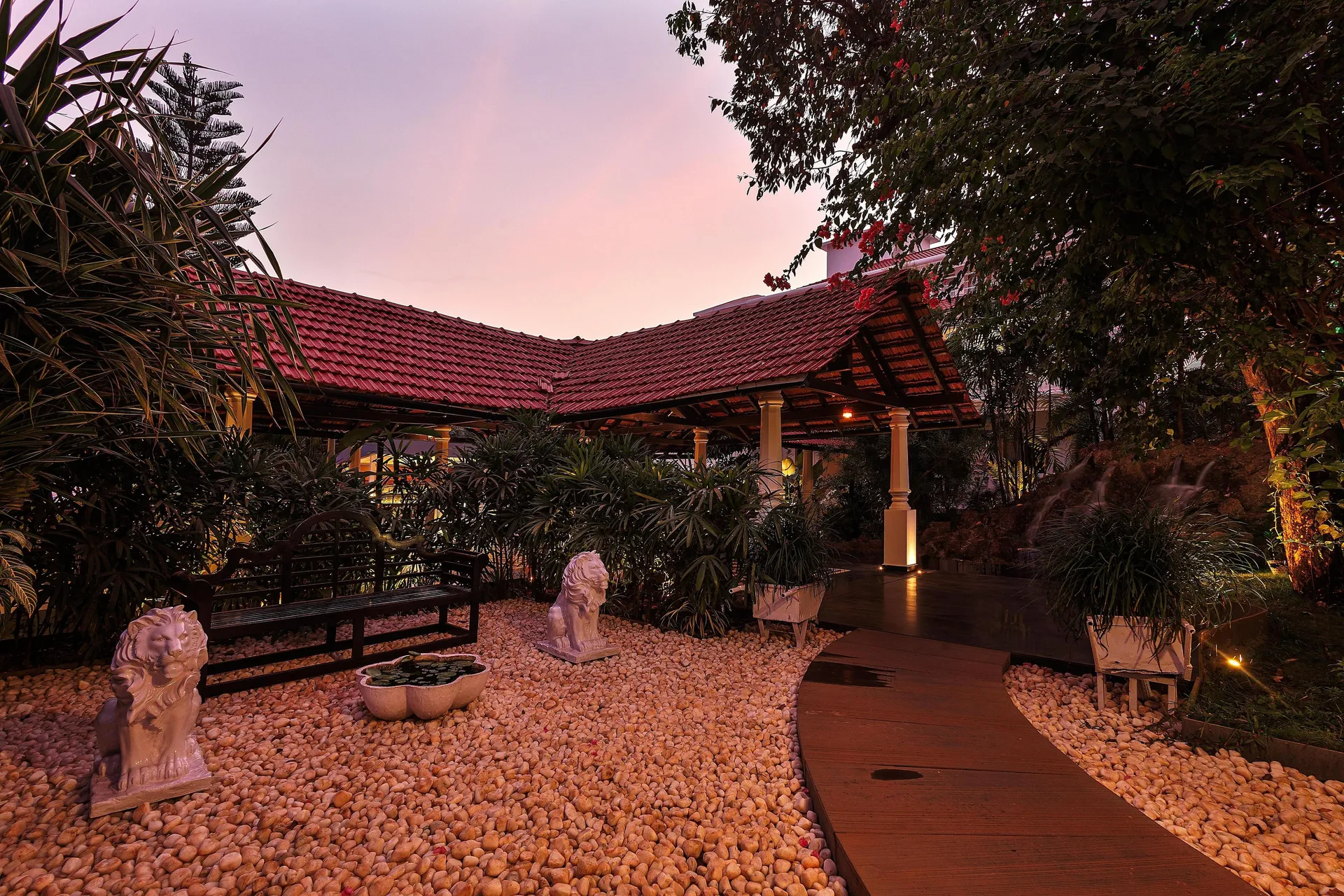 Casa Ahaana Resort Vagator, By Lavin Hotels. Entrance