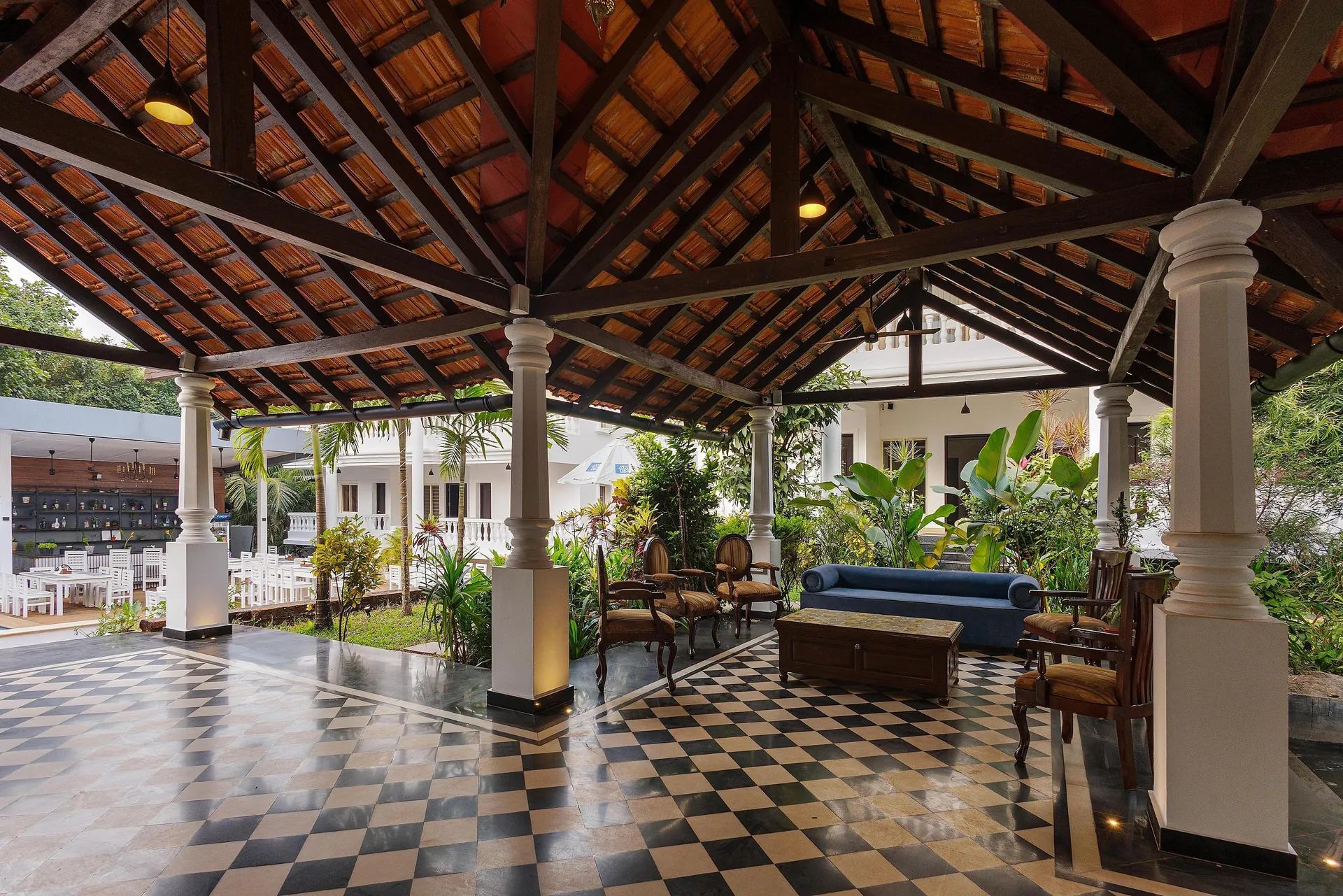 Casa Ahaana Resort Vagator, By Lavin Hotels. Reception