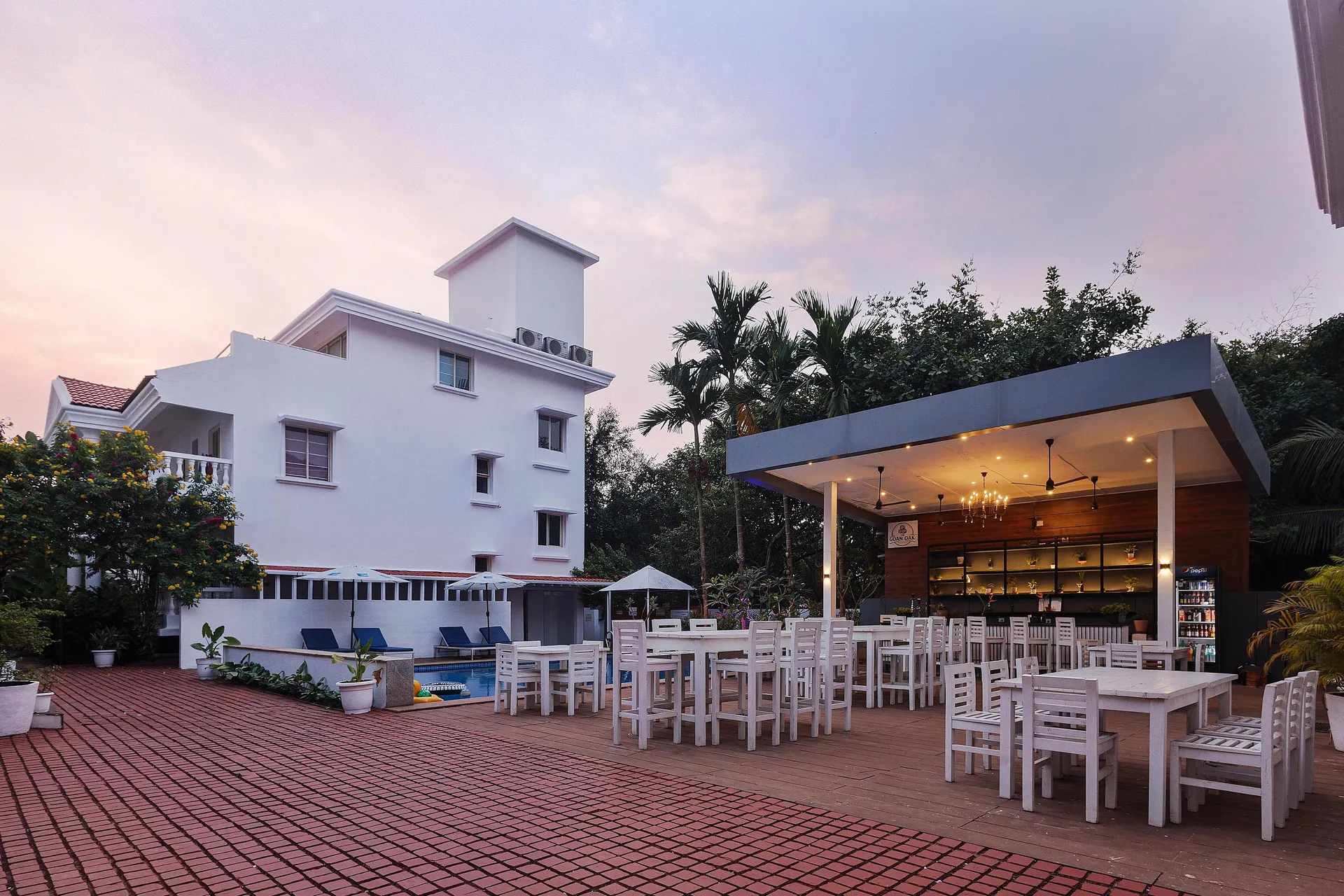 Casa Ahaana Resort Vagator, By Lavin Hotels. Restaurant