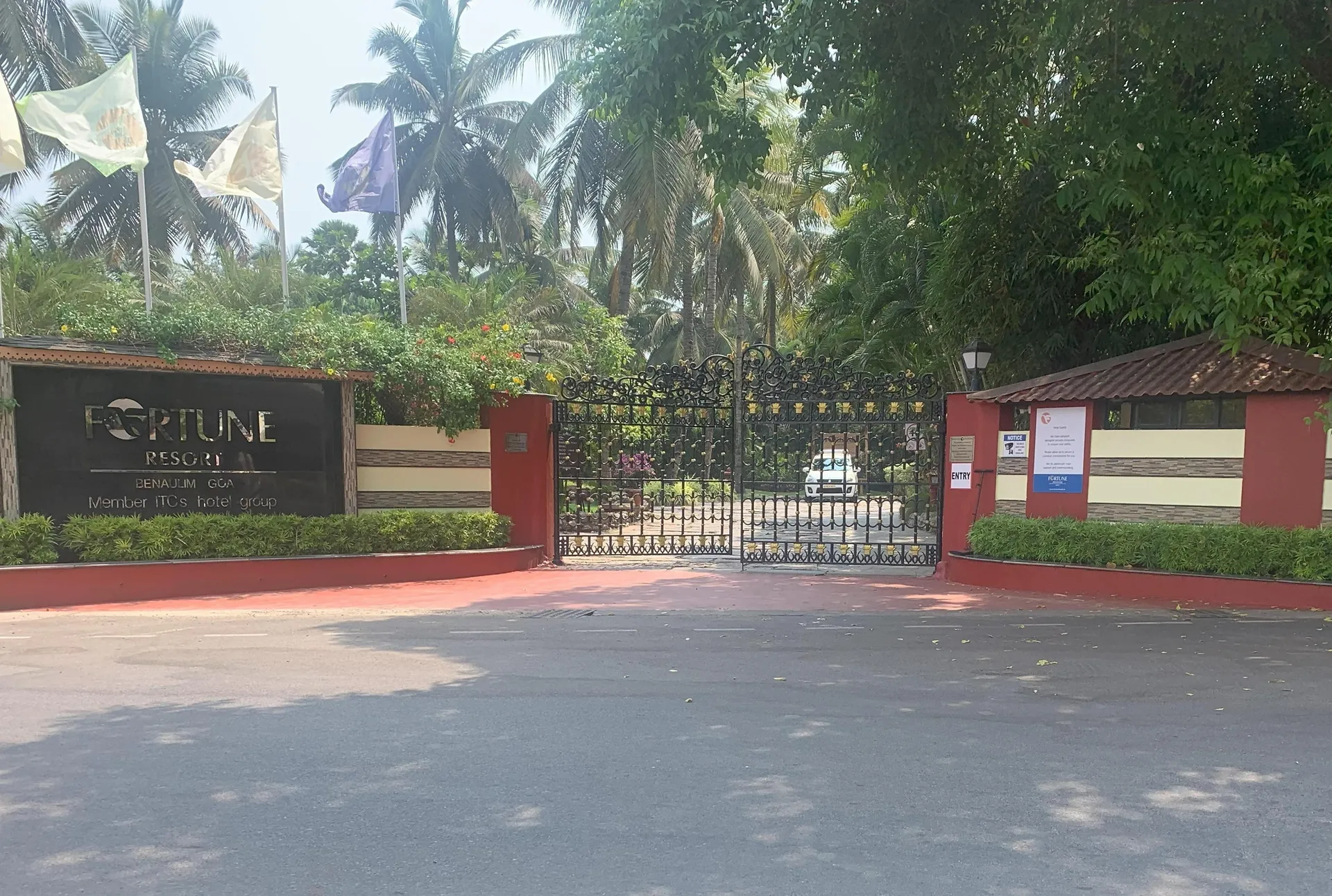 Fortune Resort Benaulim Goa - Member ITC Hotels' Group Entrance