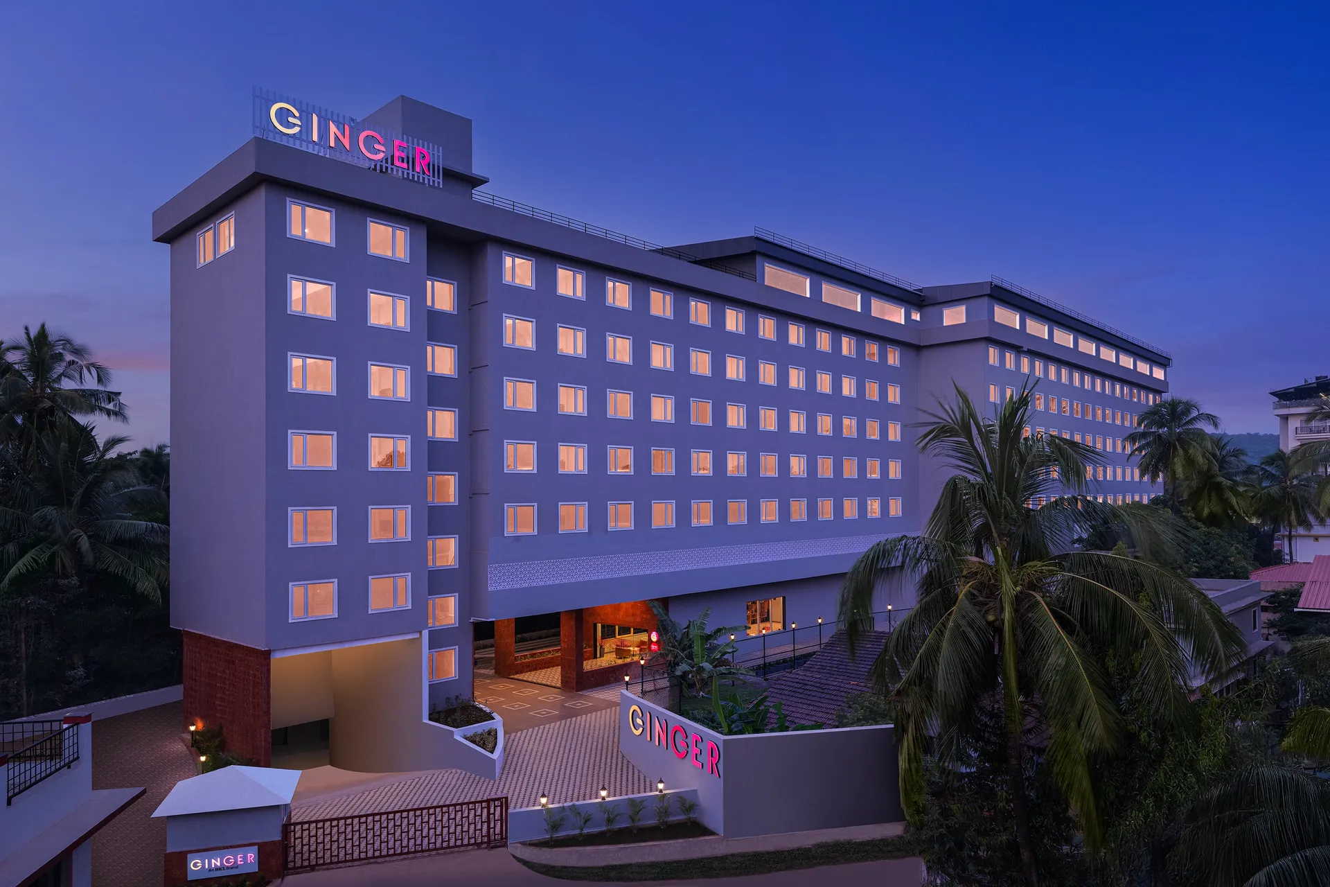 Ginger Goa, Candolim Facade