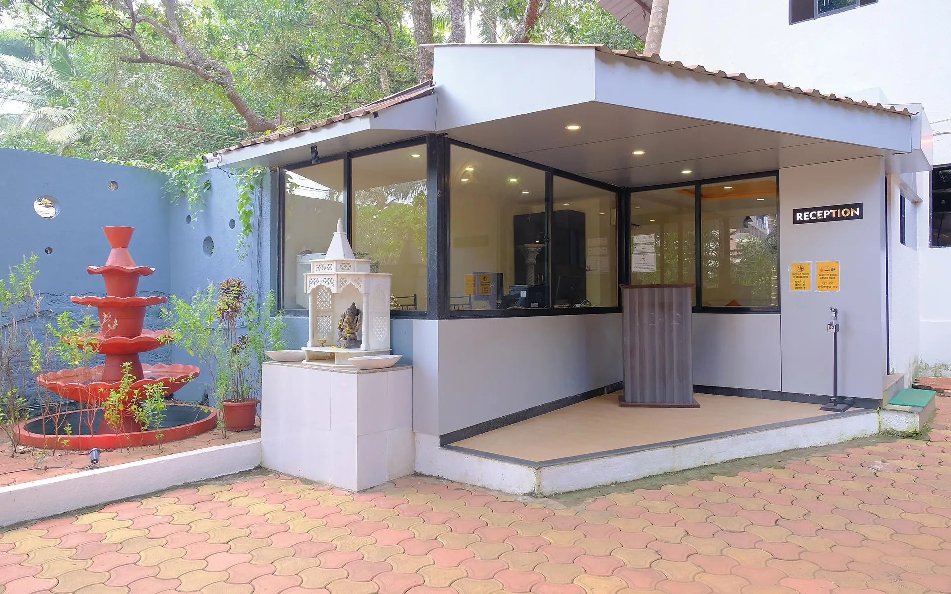 The Byke Royal Pearl Anjuna Reception