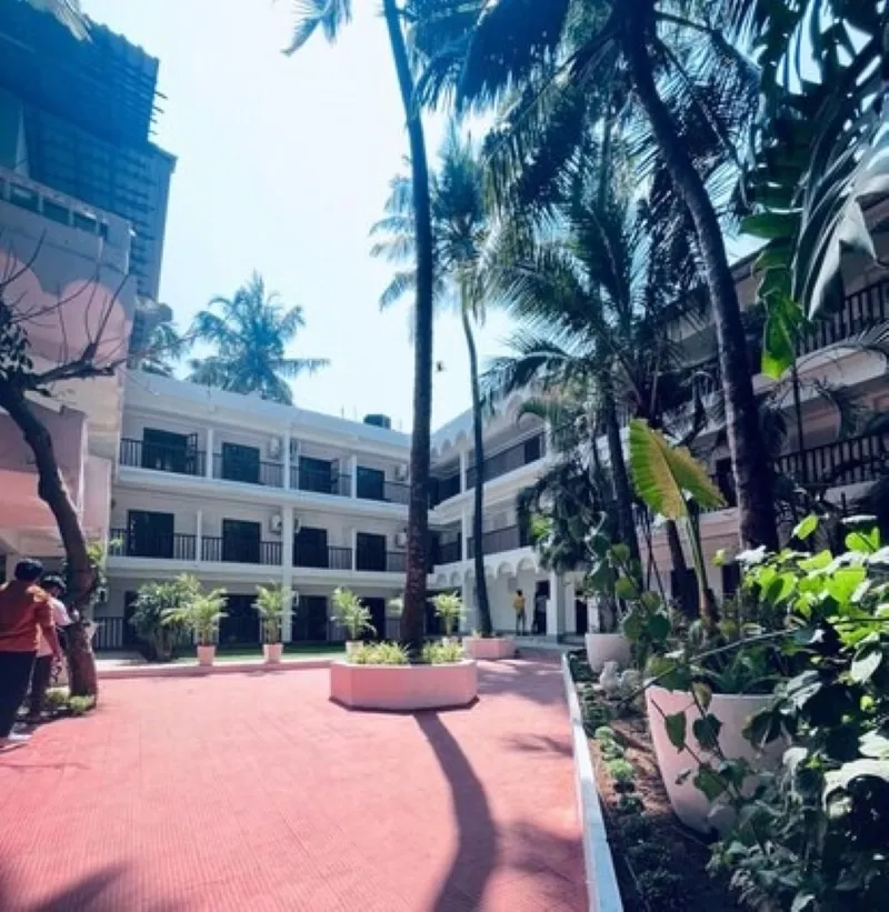 Villa Fatima Beach resort Entrance