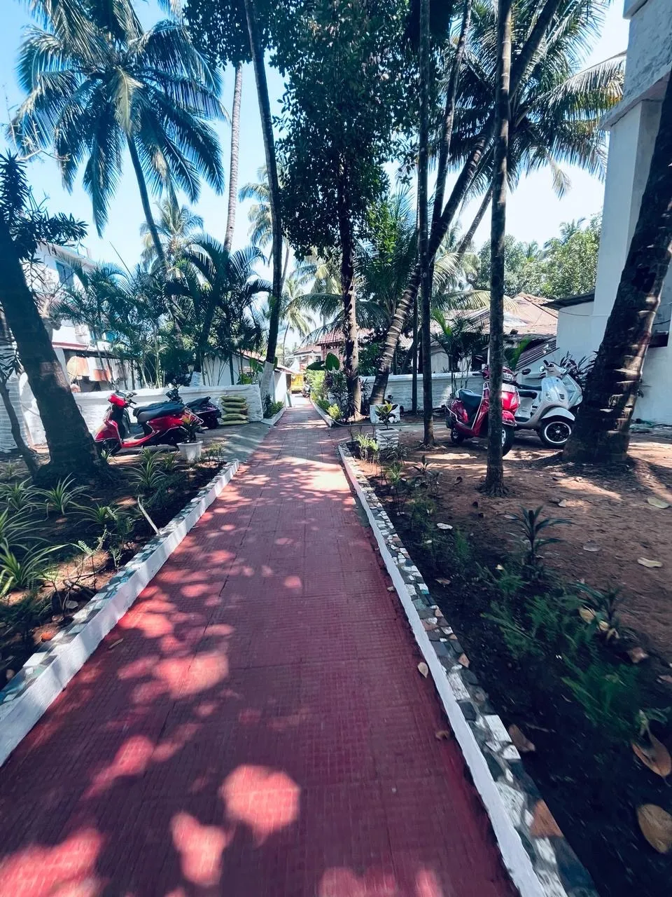Villa Fatima Beach resort Entrance