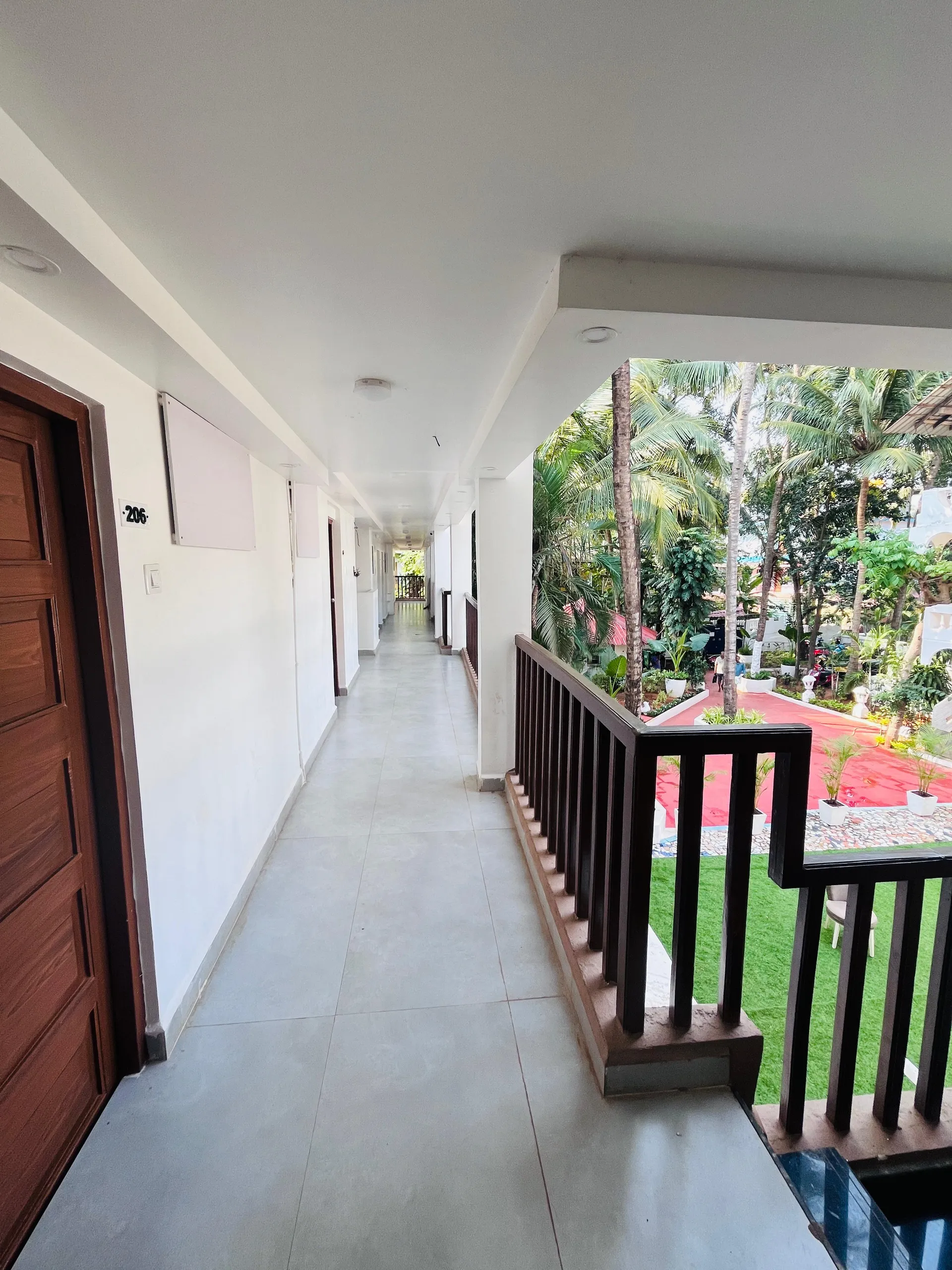 Villa Fatima Beach resort Entrance