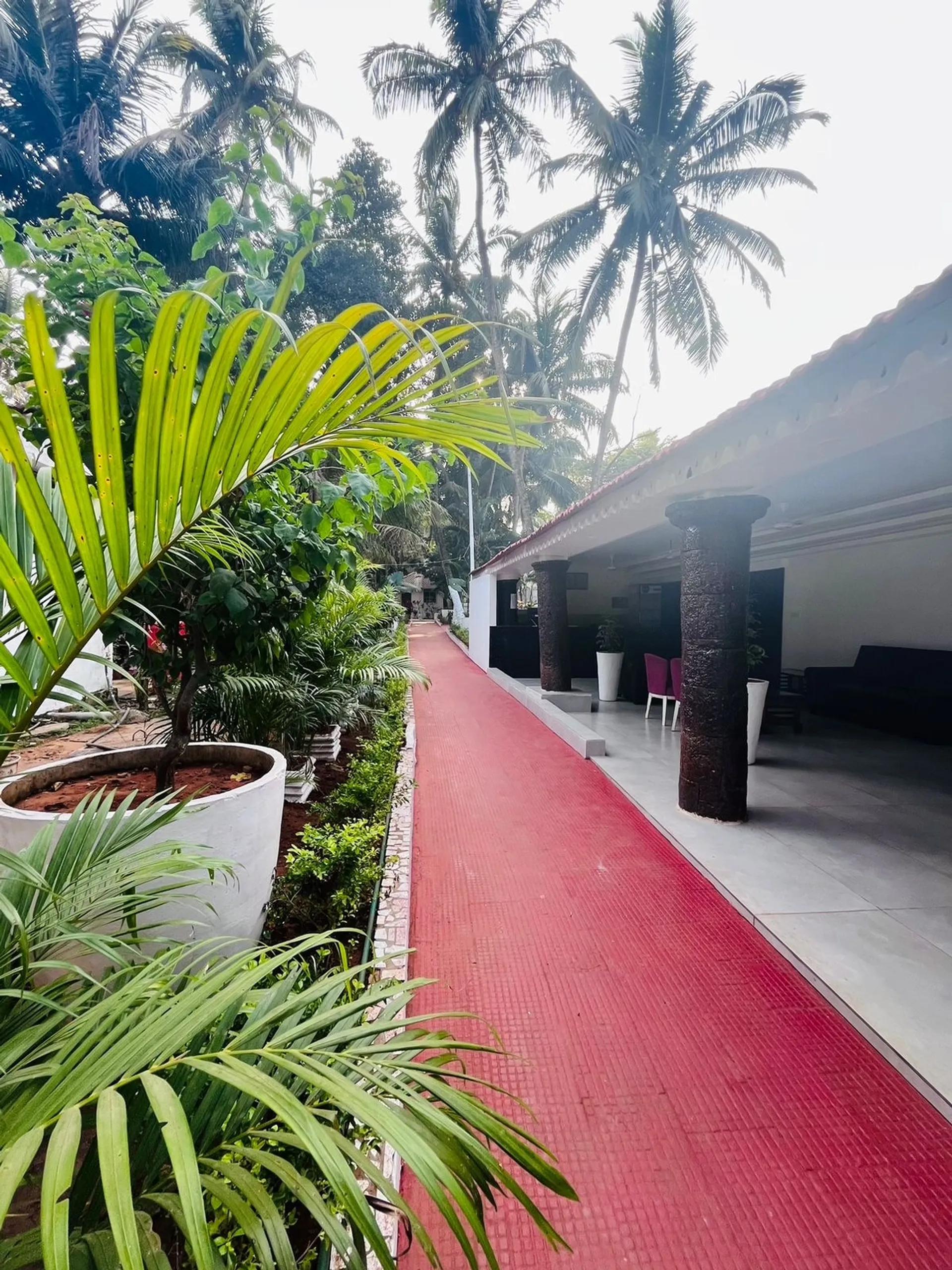 Villa Fatima Beach resort Entrance