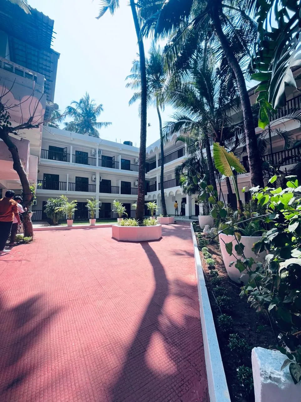 Villa Fatima Beach resort Entrance