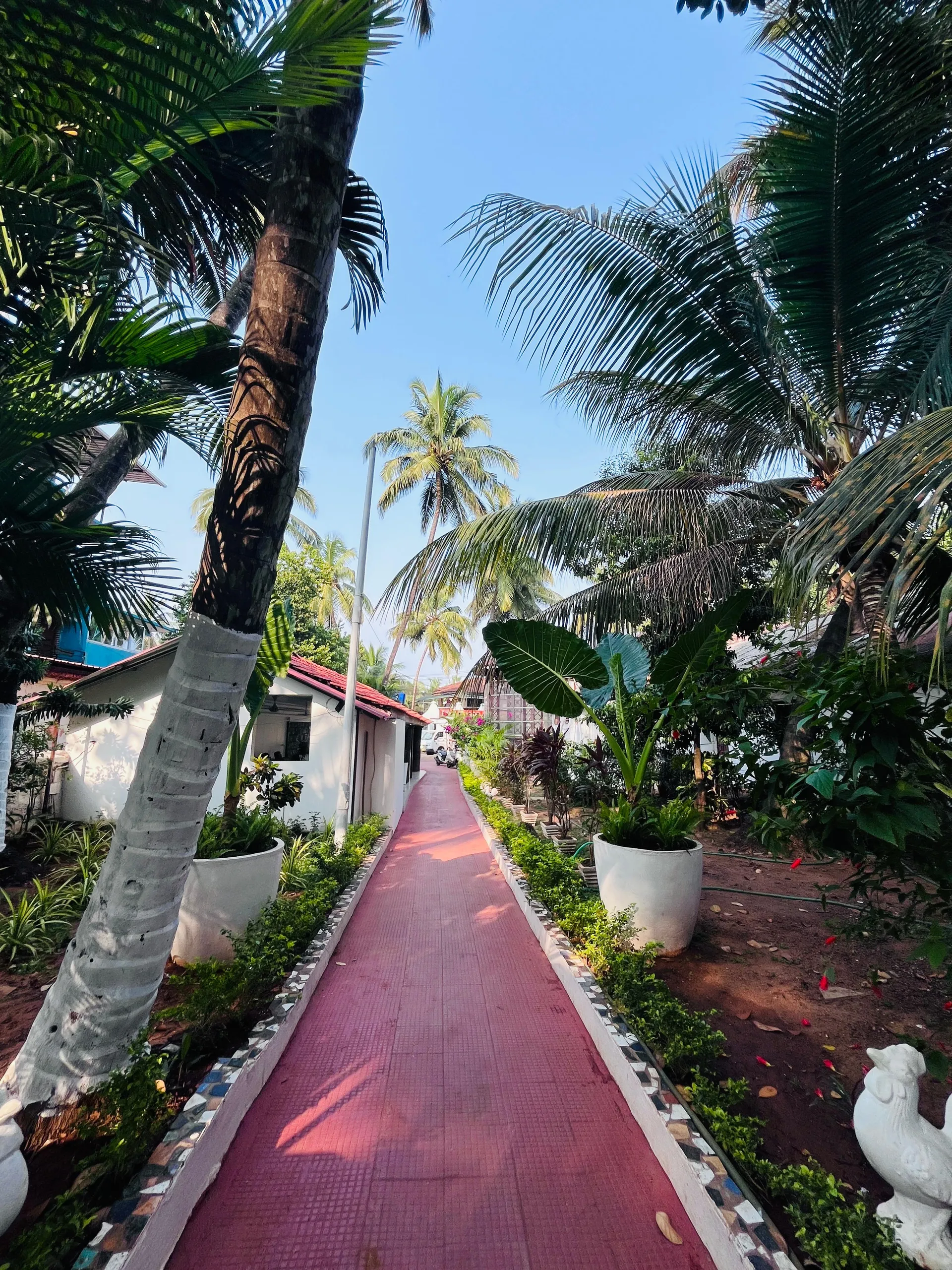 Villa Fatima Beach resort Entrance