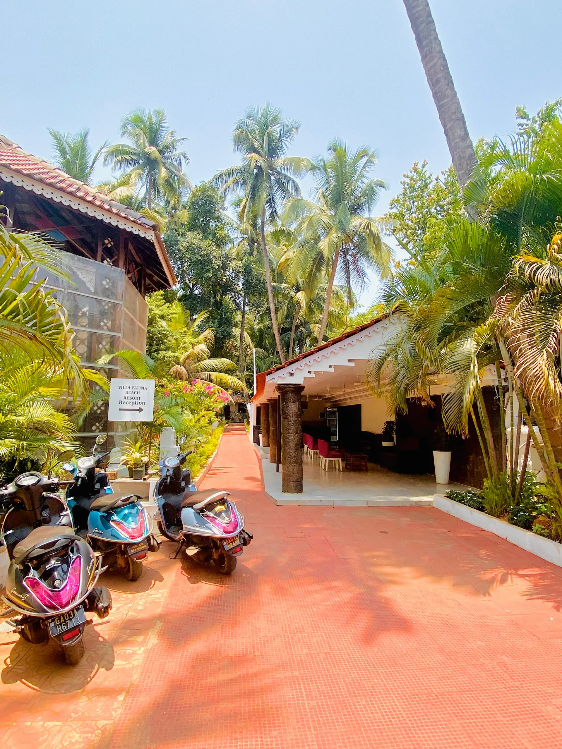 Villa Fatima Beach resort Facade