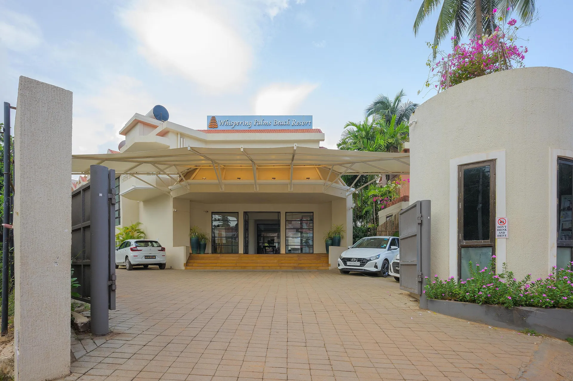Whispering Palms Beach Resort Facade