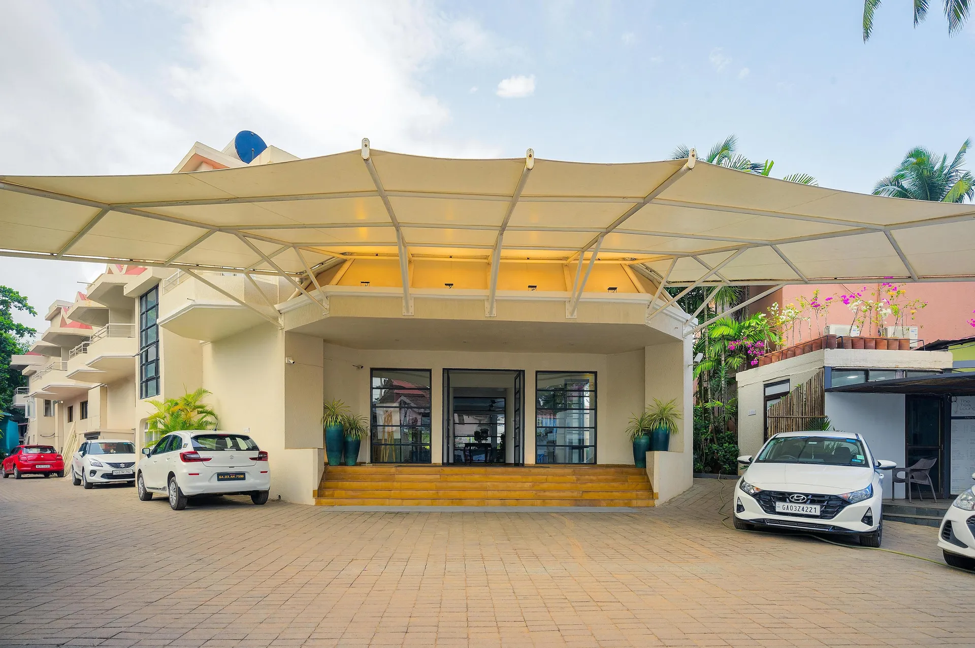 Whispering Palms Beach Resort Facade