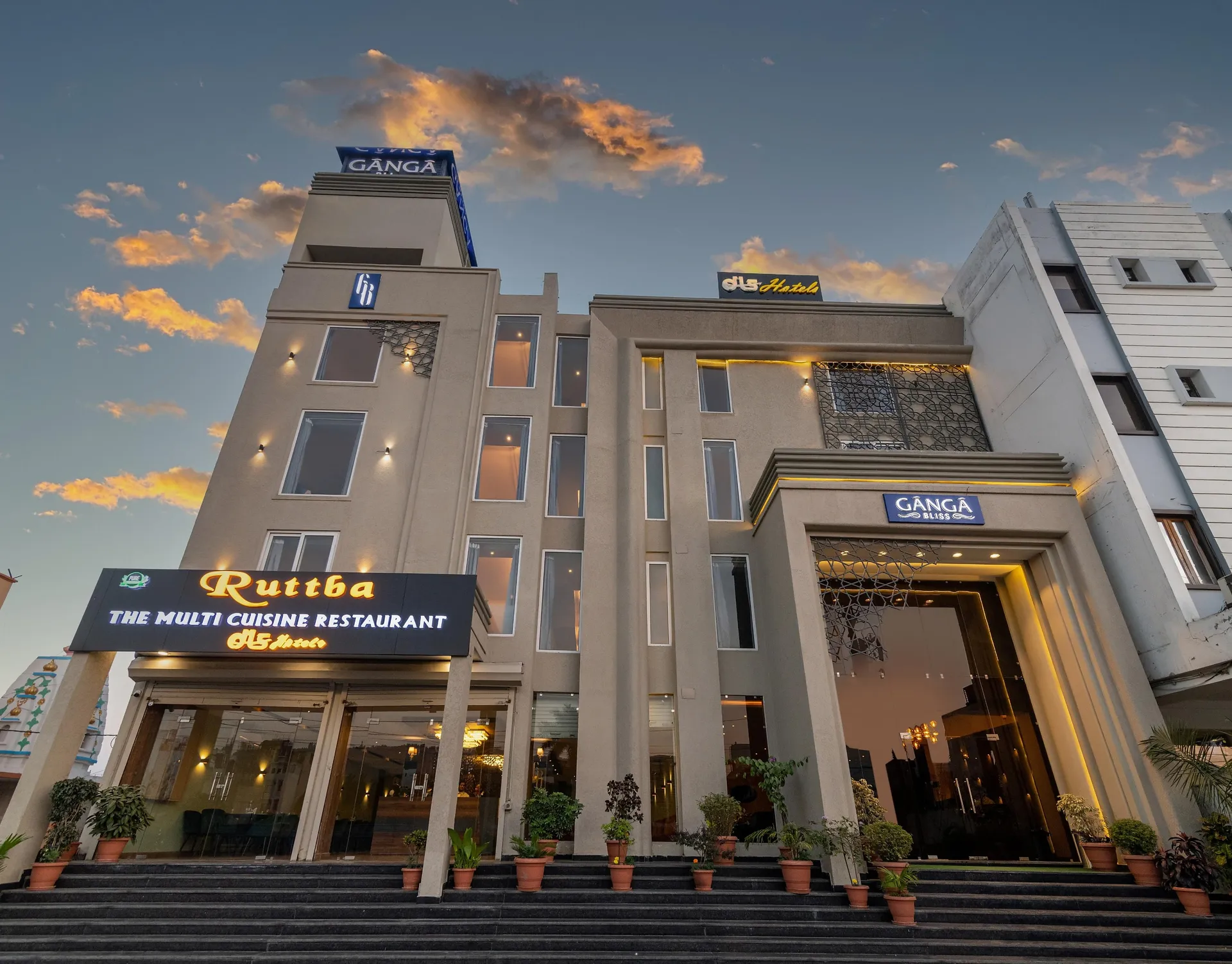 DLS Ganga Bliss Entrance