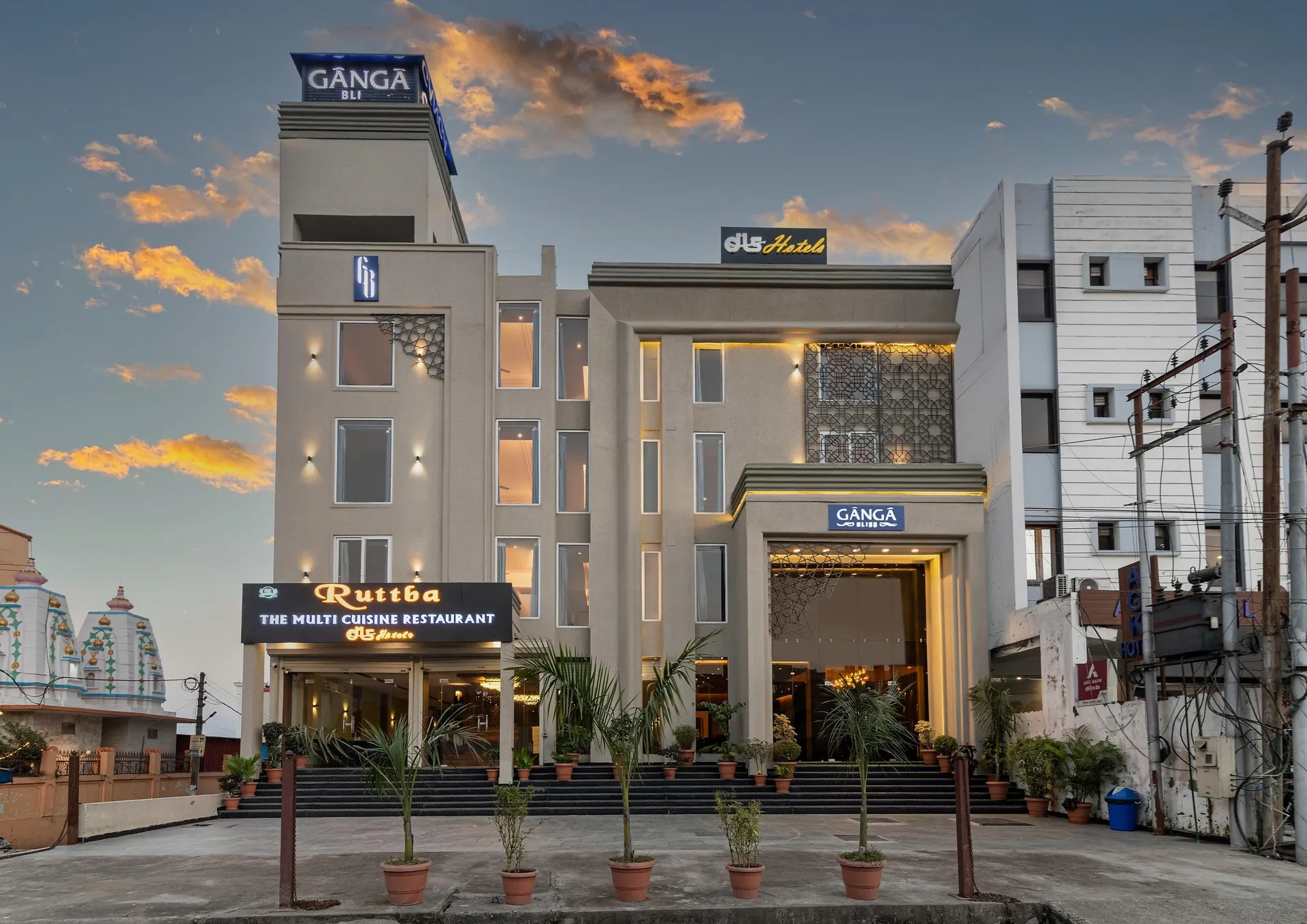 DLS Ganga Bliss Facade