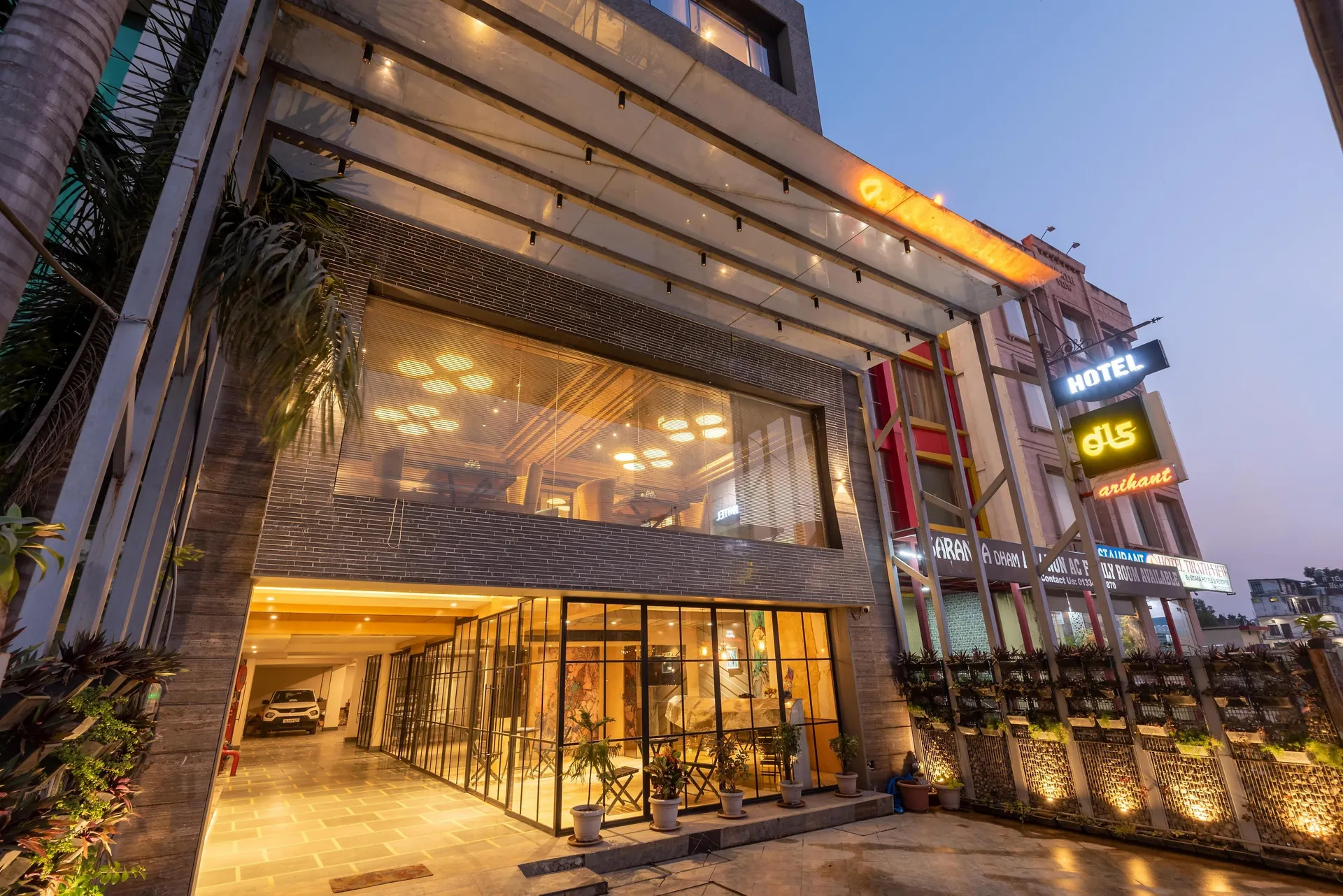 DLS Hotel Arihant Entrance