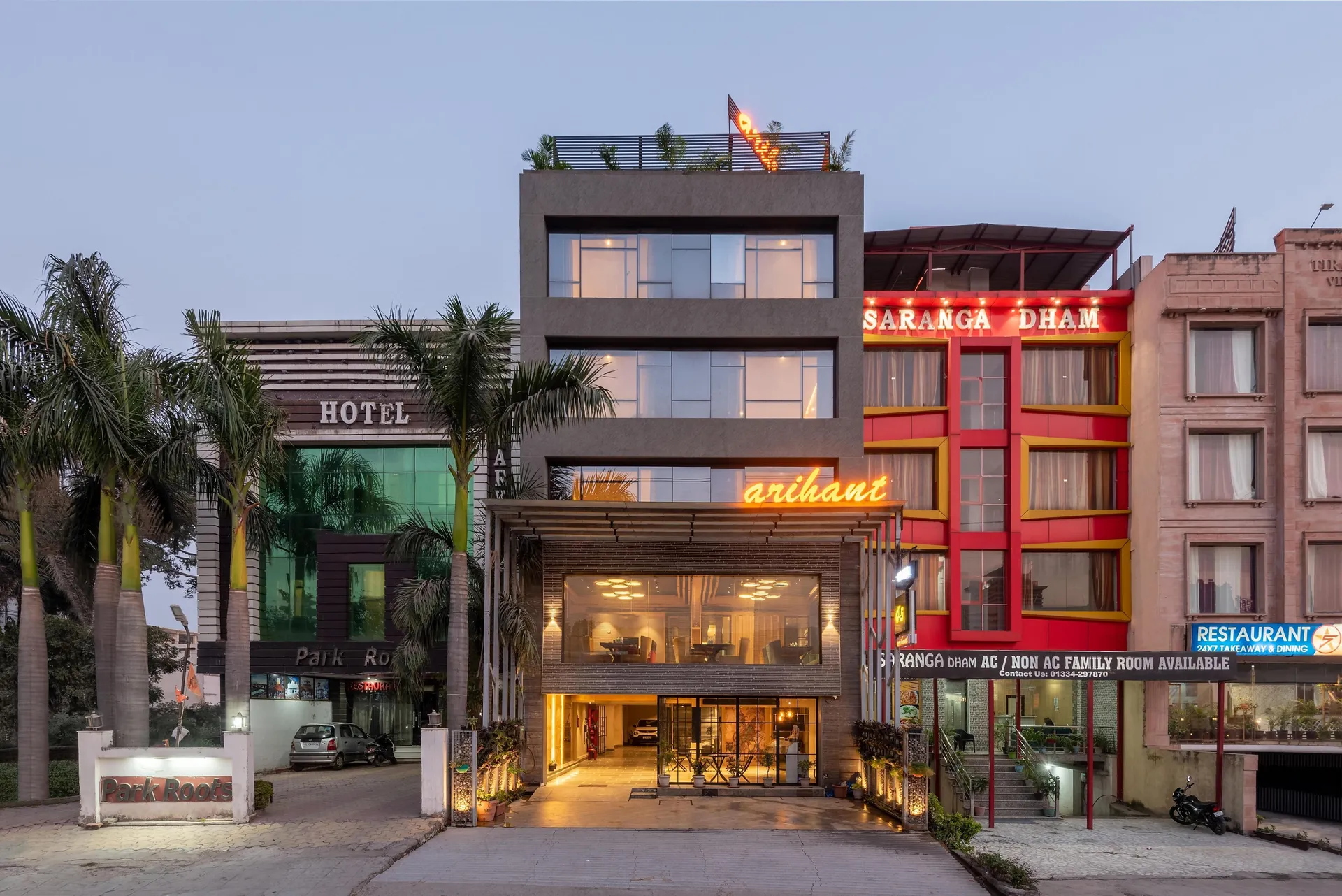DLS Hotel Arihant Facade