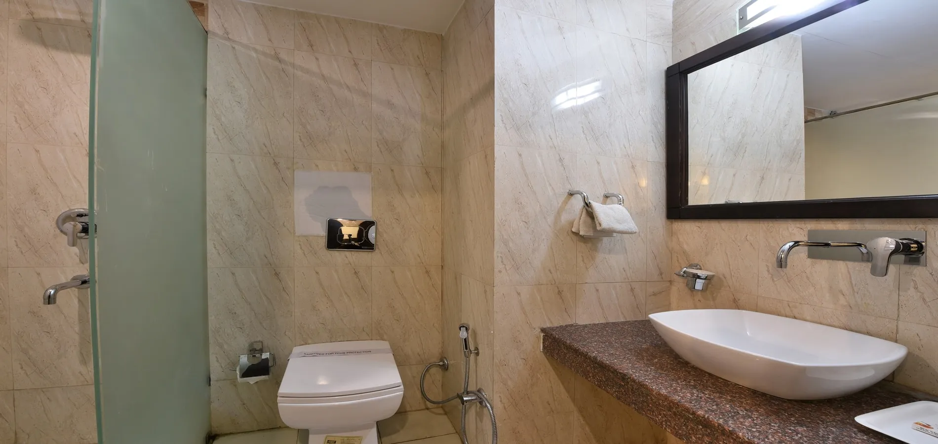 Hotel Madhuban Washroom