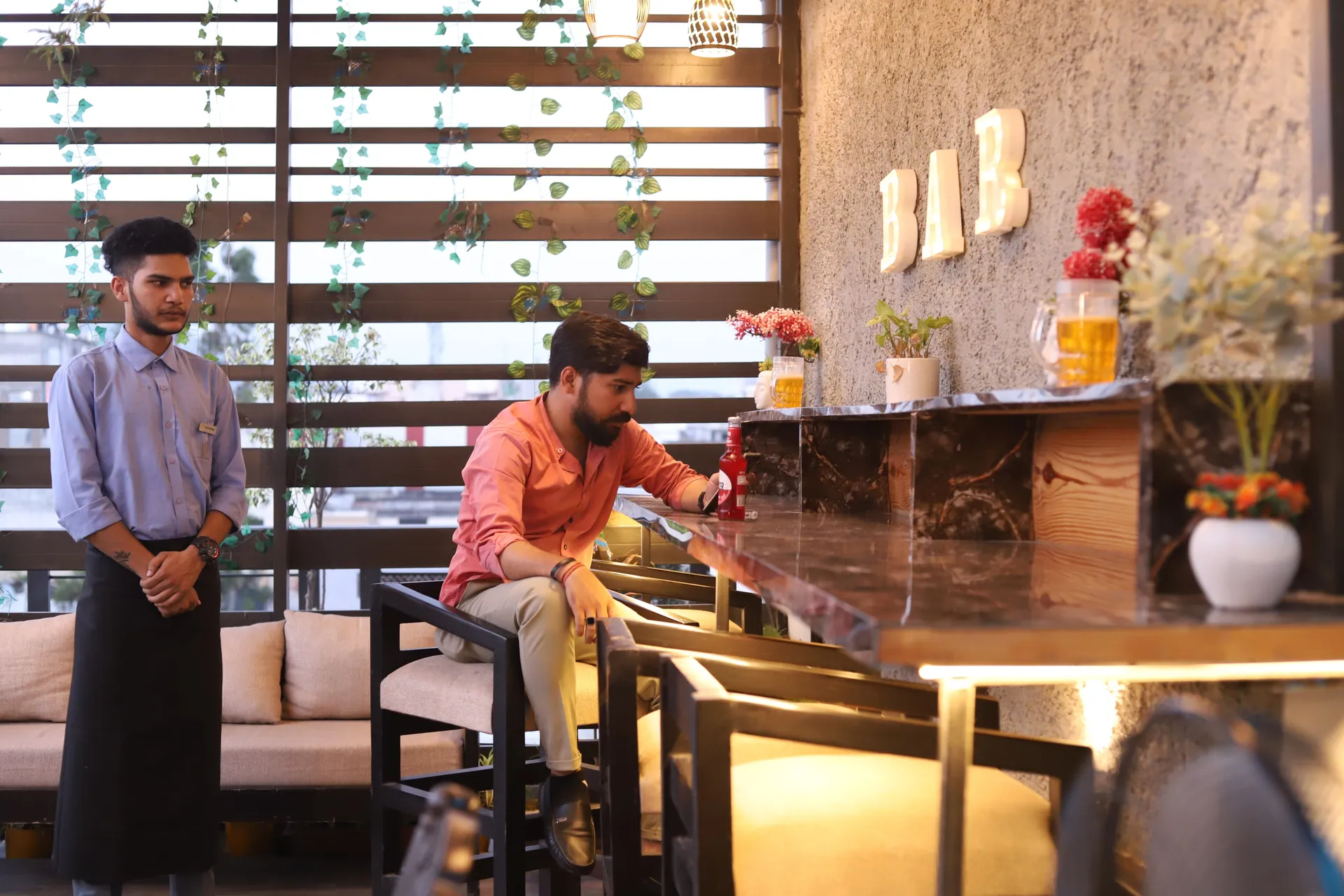 Perfectstayz Homes I Luxury Penthouse Living Room