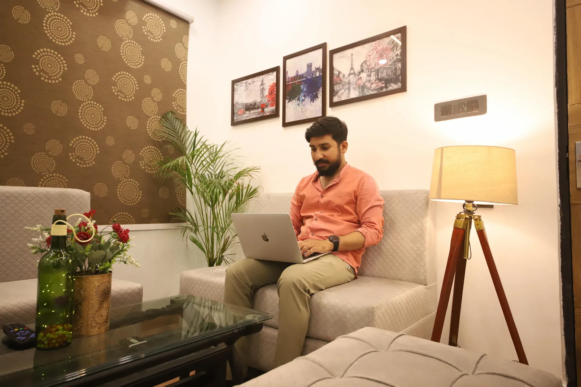 Perfectstayz Homes I Luxury Penthouse Lobby Lounge