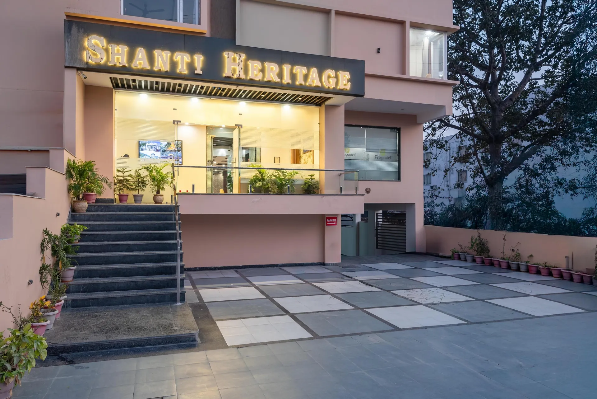 Shanti Heritage by Lawrence Hotels Entrance