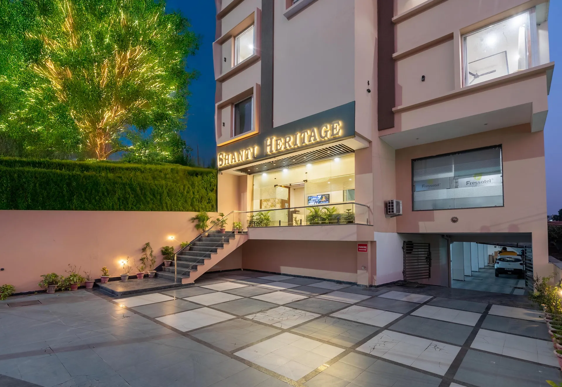 Shanti Heritage by Lawrence Hotels Entrance